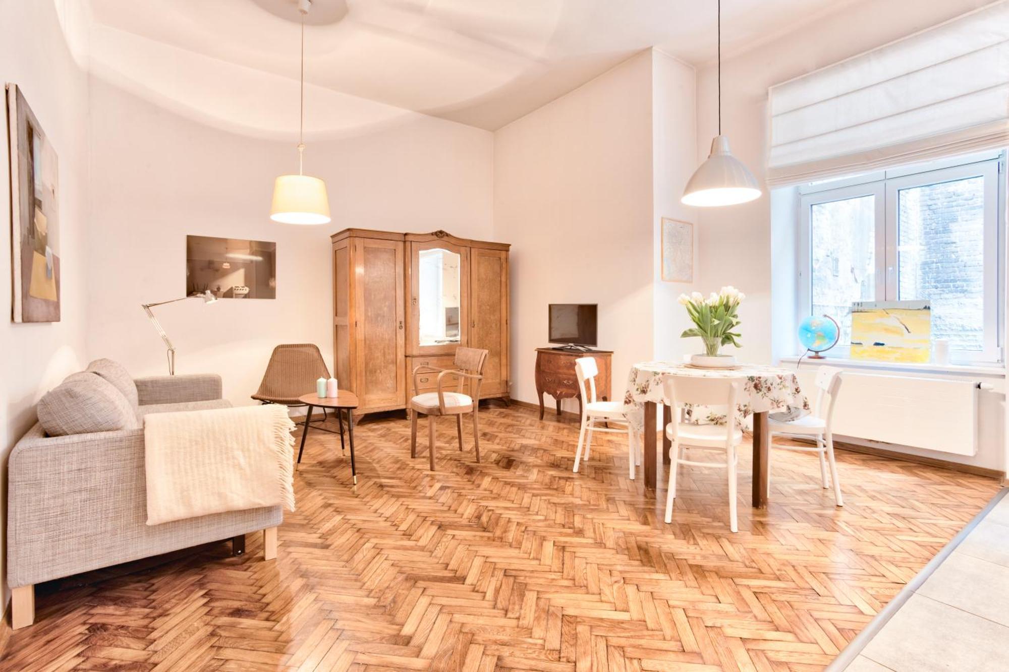 크라쿠프 Zacisze Street 아파트 외부 사진